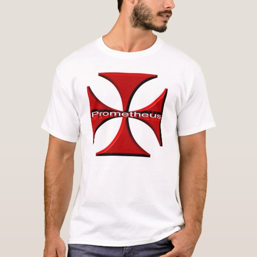 Prometheusのマルタ十字 Tシャツ (正面)