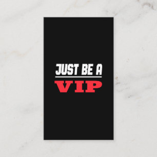 Prominenter Star - Just Be A VIP 名刺