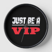 Prominenter Star - Just Be A VIP 壁時計 (正面)