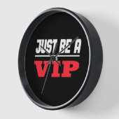Prominenter Star - Just Be A VIP 壁時計 (傾斜)