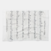 Promise保シートミュージックキッチンタオル キッチンタオル (横)