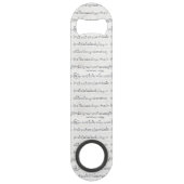 Promise保手書きシートミュージックオープナーの スピード栓抜き (正面)