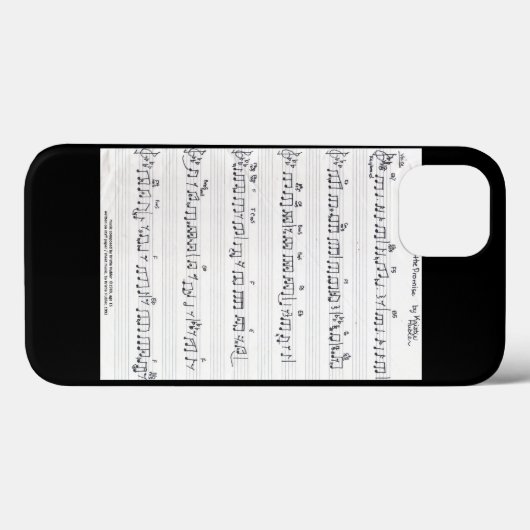 Promise保 Sheet MusicのiPhone 6ケース Case-Mate iPhoneケース (裏面 (横))