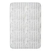 Promise保 Sheet Music Bath Mat バスマット (正面縦)