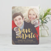 Promise輝く日付の写真カードを保存 セーブザデート (スタンド正面)