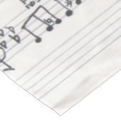 Promise 保 Sheet Musicテーブルクロスの テーブルクロス (アングル)