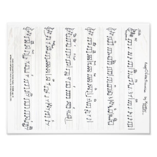 Promise 保 Sheet Musicフォトプリント フォトプリント
