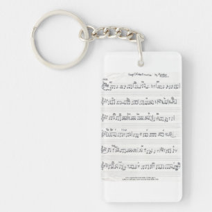 Promise Sheet 保 Musicキーチェーンの キーホルダー
