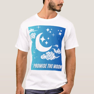 Promise theMoonのPremiumCustomizeTシャツデザイン Tシャツ