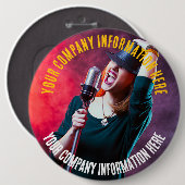 Promo 缶バッジ (正面&裏面)