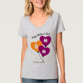 Promo Happy Mother's Day Company Social Connect Tシャツ (正面)