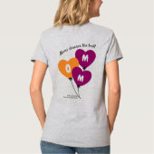 Promo Happy Mother's Day Company Social Connect Tシャツ (裏面)