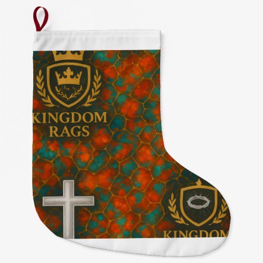 Promote Your Party  ラージクリスマスストッキング (正面)
