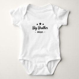 Promoted T-shirt for Big Brother, Baby Body ベビーボディスーツ