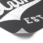 Promoted To Aunt 2026 Baby Announcement Family Mat ポスター (角)