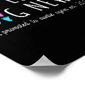 Promoted To Auntie Again 2026-2nd Baby Announcemen ポスター (角)