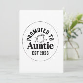 Promoted to Auntie Est 2026, New Aunt Announcement シーズンカード (スタンド正面)