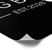 Promoted To Big Bro Est 2026 New Brother Baby Anno ポスター (角)