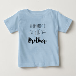 Promoted to big brother ベビーTシャツ