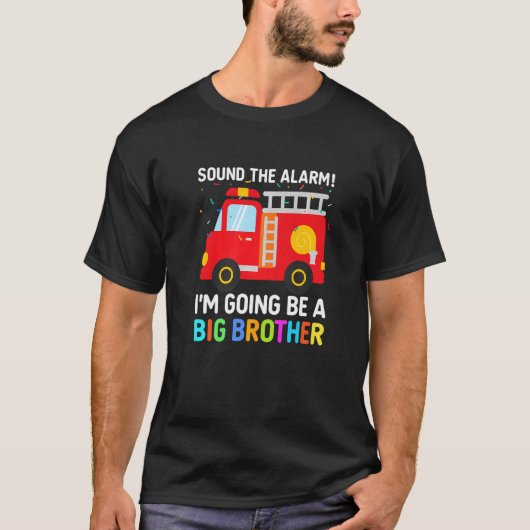 Promoted To Big Brother 2023 Boys Sibling Outfits  Tシャツ (正面)