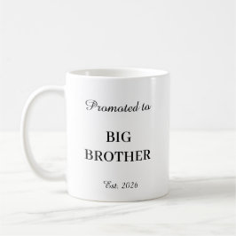 Promoted To Big Brother Mug – Pregnancy Gift コーヒーマグカップ