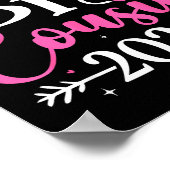 Promoted To Big Cousin 2026 Cousin Baby Announceme ポスター (角)