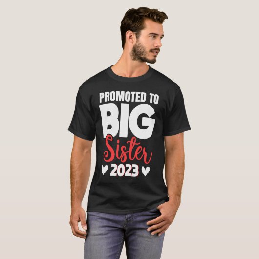 Promoted to Big Sister 2023 Tシャツ (正面フル)