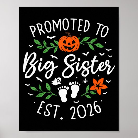Promoted To Big Sister 2026 Pregnancy Announcement ポスター (正面)