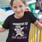 Promoted to Big Sister Unicorn Dab Tシャツ