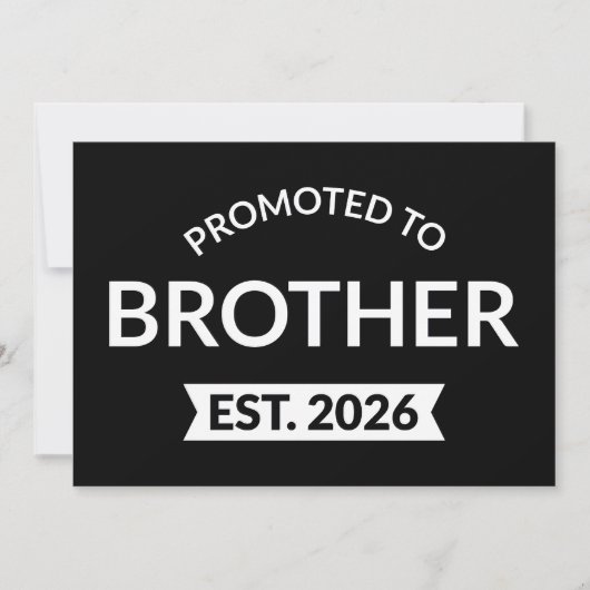 Promoted To Brother Est. 2026 II (正面)
