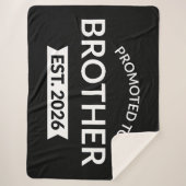 Promoted To Brother Est. 2026 II シェルパブランケット (正面)