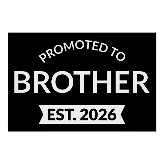 Promoted To Brother Est. 2026 II ポスター (正面)