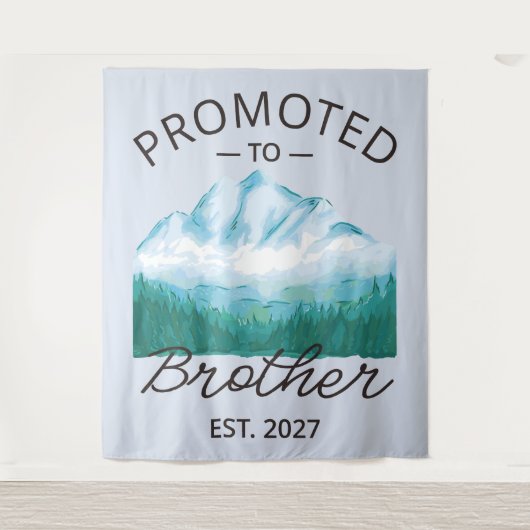 Promoted To Brother Est 2027 Big Brother VI タペストリー (正面)