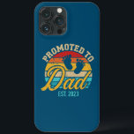 Promoted To Dad 2023 Vintage Retro  iPhone 13 Pro Maxケース<br><div class="desc">Promoted To Dad 2023 Vintage Retro Gift. Perfect gift for your dad,  mom,  papa,  men,  women,  friend and family members on Thanksgiving Day,  Christmas Day,  Mothers Day,  Fathers Day,  4th of July,  1776 Independent day,  Veterans Day,  Halloween Day,  Patrick's Day</div>