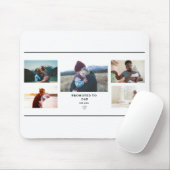 Promoted to Dad Photo Collage – Personalized  マウスパッド (マウス)