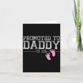Promoted To Daddy Est. 2026 Shirt New Daddy New Da カード (正面)