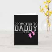 Promoted To Daddy Est. 2026 Shirt New Daddy New Da カード (黄色い花)
