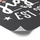 Promoted To Gigi 2025 Flower First Time New Grandm ポスター (角)