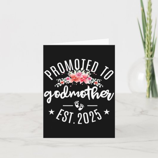 Promoted To Godmother 2025 Flower First Time New G カード (正面)
