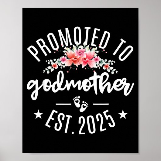 Promoted To Godmother 2025 Flower First Time New G ポスター (正面)