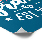 Promoted To Gram 2025 Flower First Time New Grandm ポスター (角)