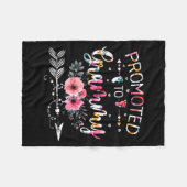 Promoted To Grammy Announcement Funny New Grammy M フリースブランケット (正面(横))