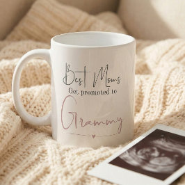 Promoted to Grammy Gift Pregnancy Announcement コーヒーマグカップ