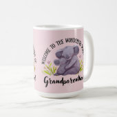 Promoted to grandma コーヒーマグカップ (正面右)