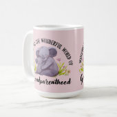 Promoted to grandma コーヒーマグカップ (正面左)