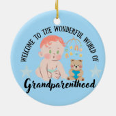 Promoted to grandma セラミックオーナメント (裏面)