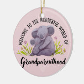 Promoted to grandma セラミックオーナメント (左)