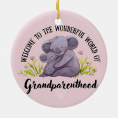 Promoted to grandma セラミックオーナメント (裏面)