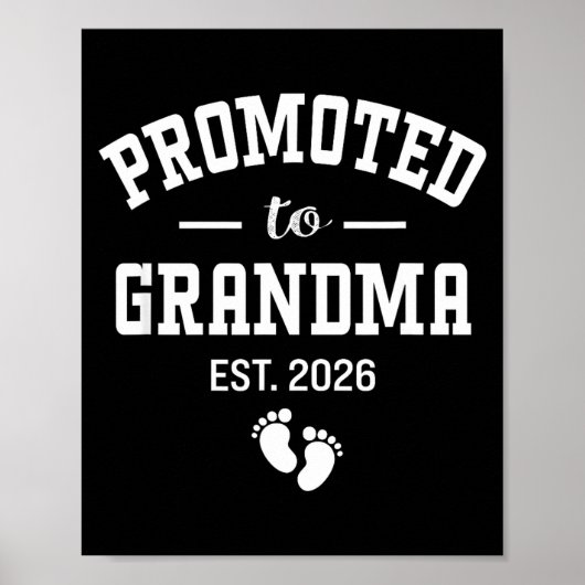 Promoted To Grandma 2026 First Time Grandmother Wo ポスター (正面)