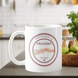 Promoted to Grandma Est. 20XX  コーヒーマグカップ